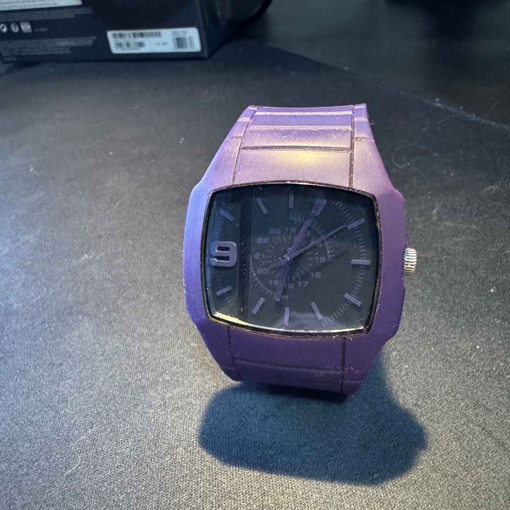Diesel Purple Men's Watch
